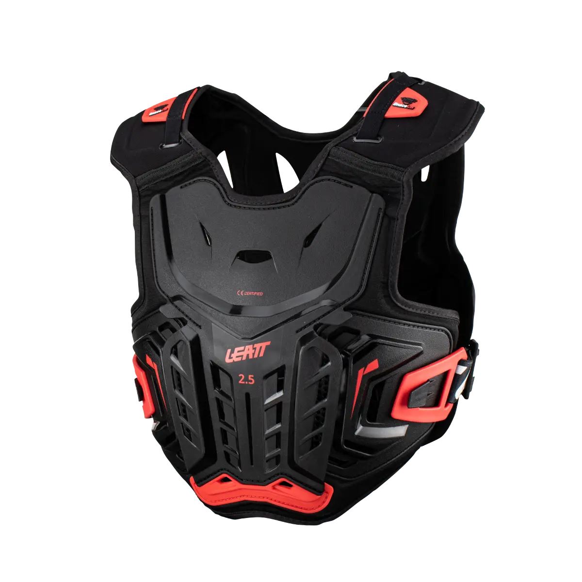 Leatt 2024 Chest Protector 2.5 Youth Black Red